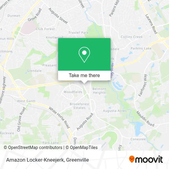 Amazon Locker-Kneejerk map