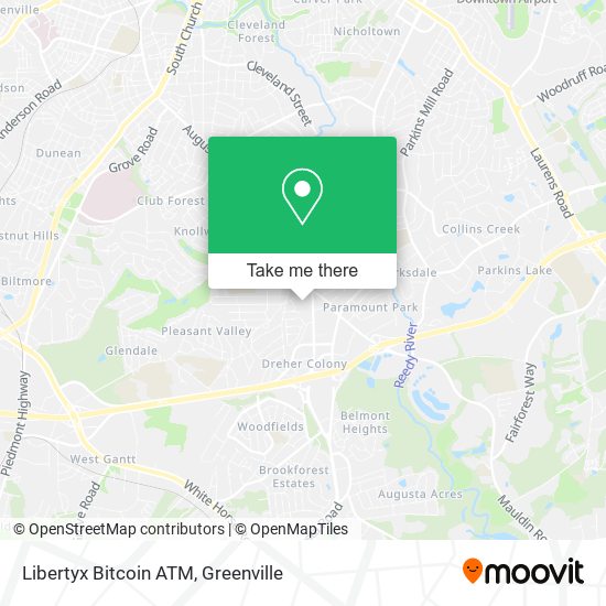 Libertyx Bitcoin ATM map