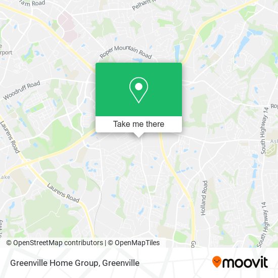 Mapa de Greenville Home Group