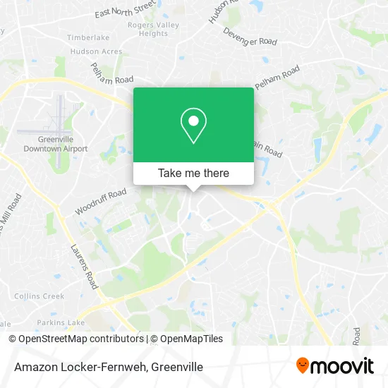 Mapa de Amazon Locker-Fernweh
