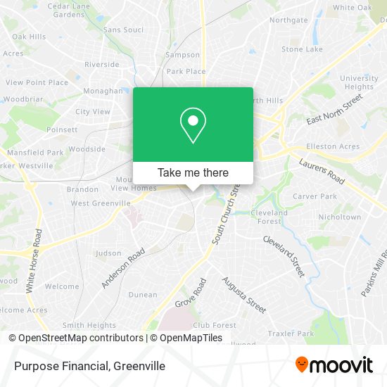 Purpose Financial map