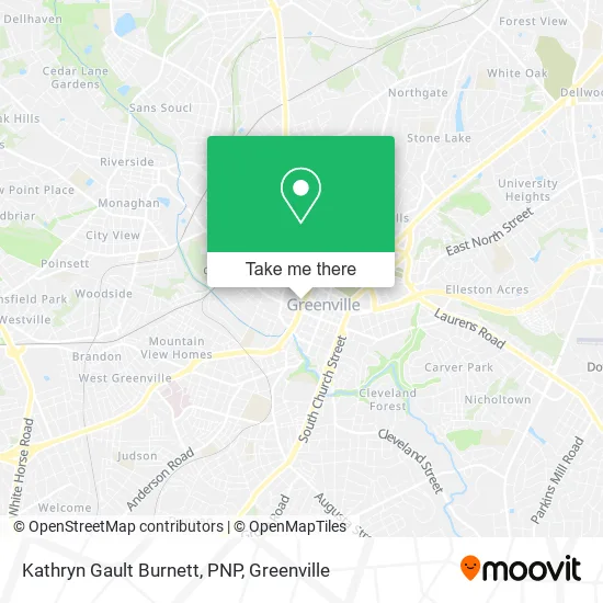 Kathryn Gault Burnett, PNP map
