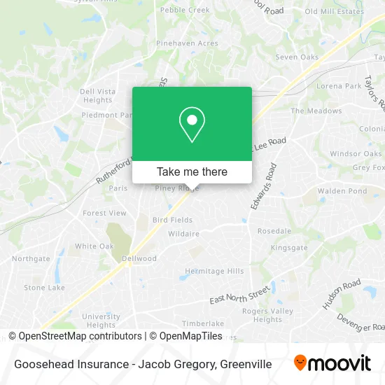 Goosehead Insurance - Jacob Gregory map