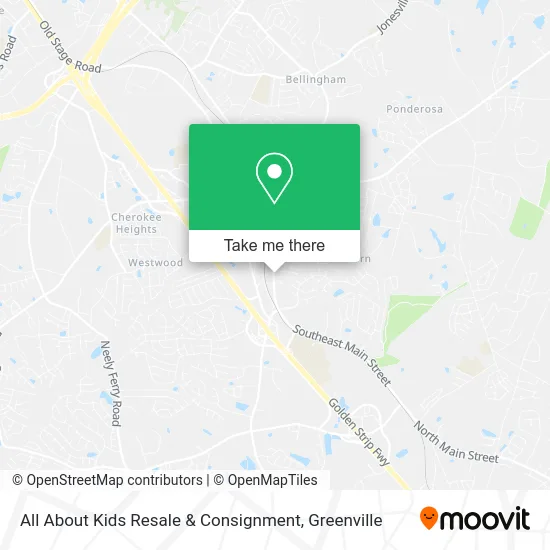 All About Kids Resale & Consignment map