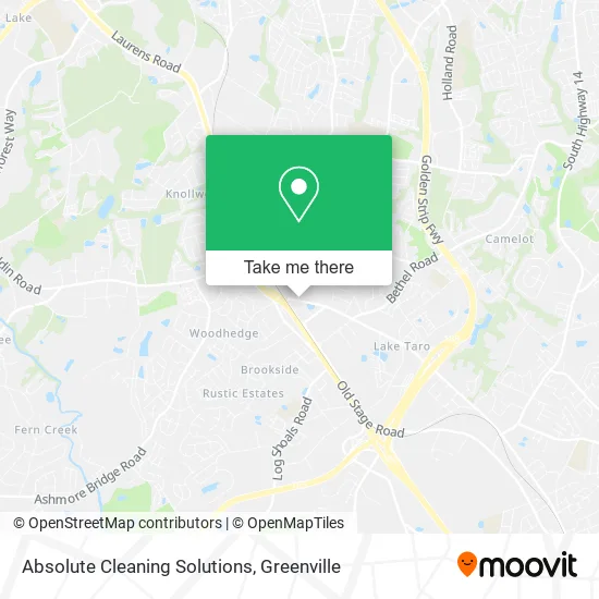 Absolute Cleaning Solutions map