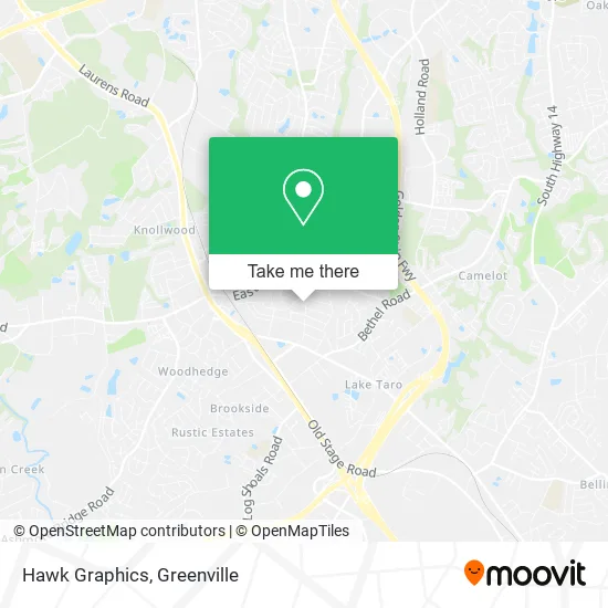 Hawk Graphics map