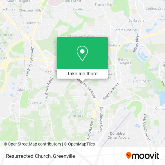Resurrected Church map