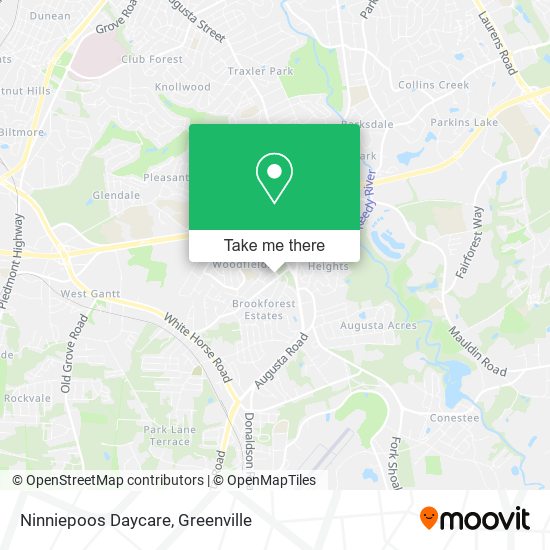 Ninniepoos Daycare map