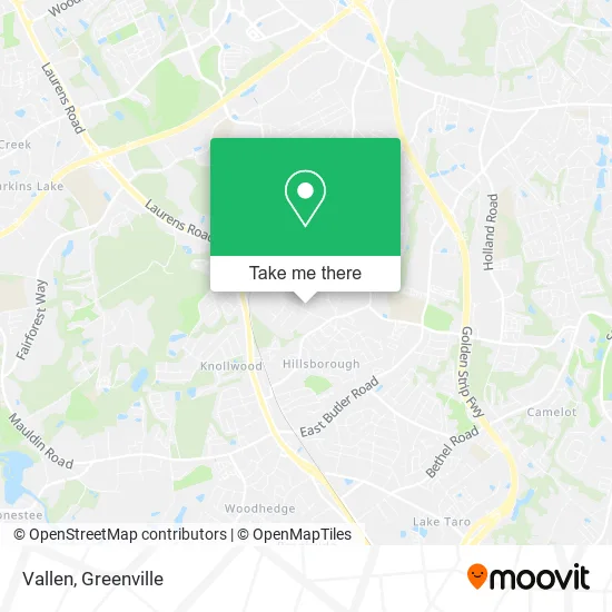 Vallen map