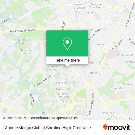 Mapa de Anime / Manga Club at Carolina High