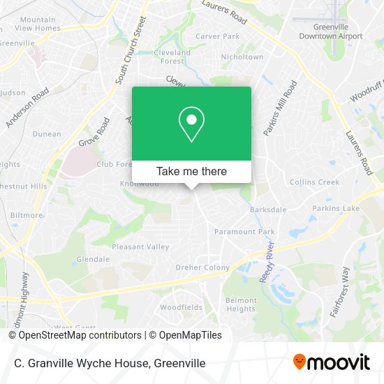 C. Granville Wyche House map