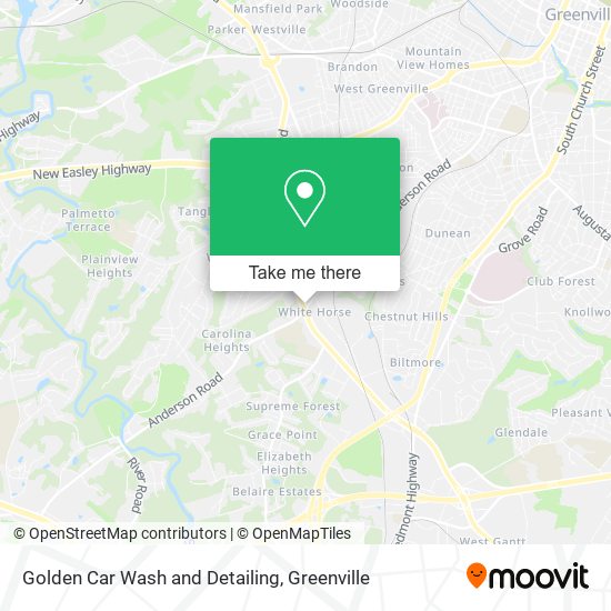 Mapa de Golden Car Wash and Detailing