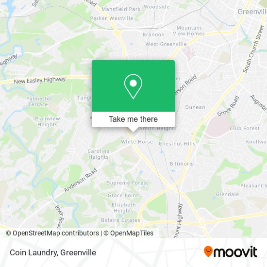 Mapa de Coin Laundry