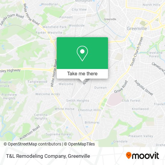 T&L Remodeling Company map