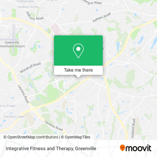 Integrative Fitness and Therapy map