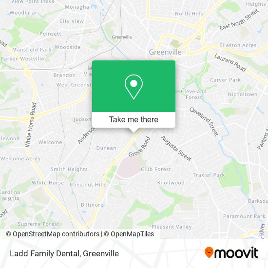 Ladd Family Dental map