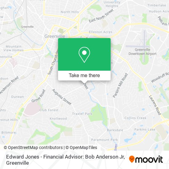 Edward Jones - Financial Advisor: Bob Anderson Jr map