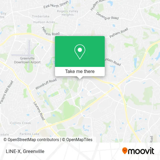 LINE-X map