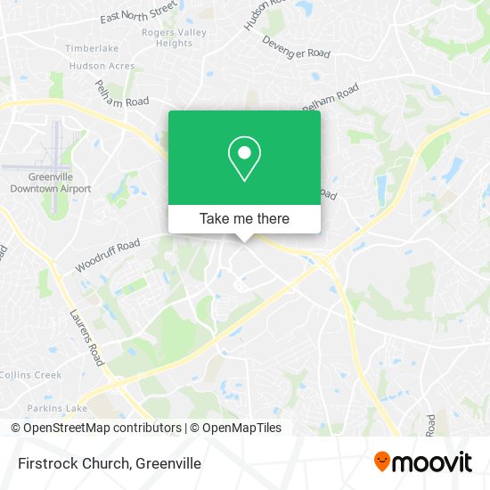 Firstrock Church map