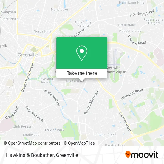 Hawkins & Boukather map