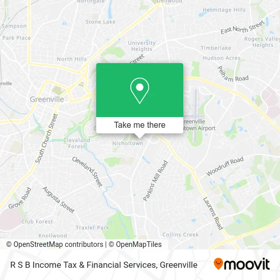 R S B Income Tax & Financial Services map