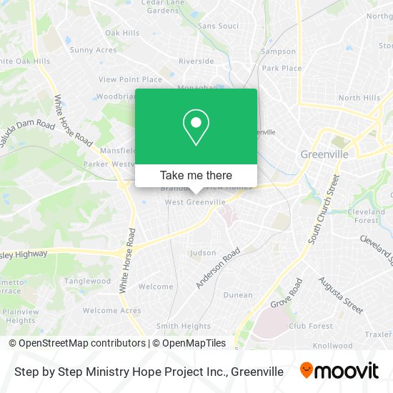 Step by Step Ministry Hope Project Inc. map