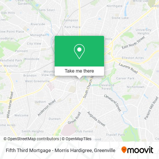 Fifth Third Mortgage - Morris Hardigree map