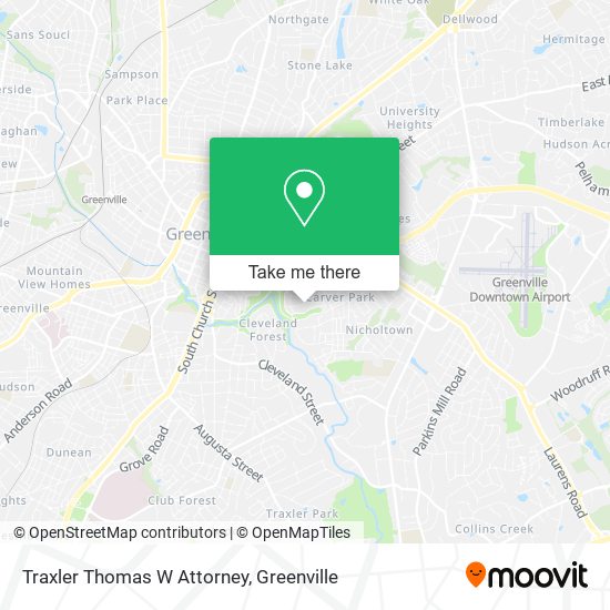 Traxler Thomas W Attorney map