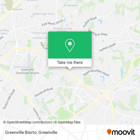 Mapa de Greenville Bisrto