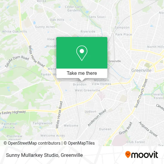 Sunny Mullarkey Studio map
