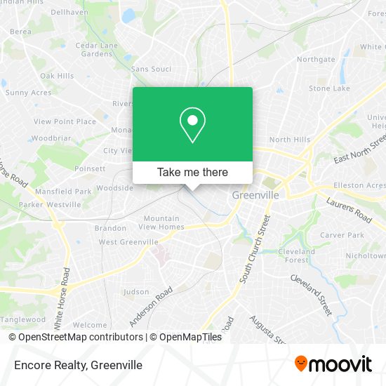 Encore Realty map