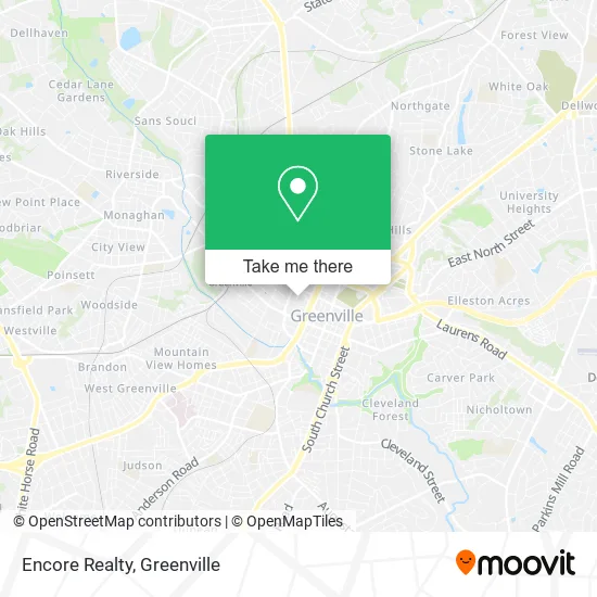 Encore Realty map