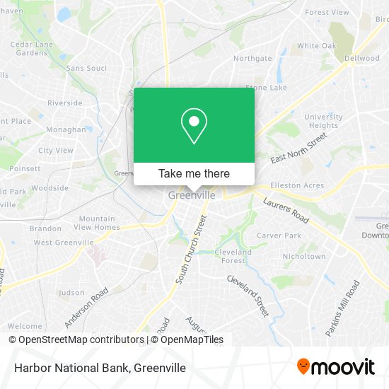 Harbor National Bank map