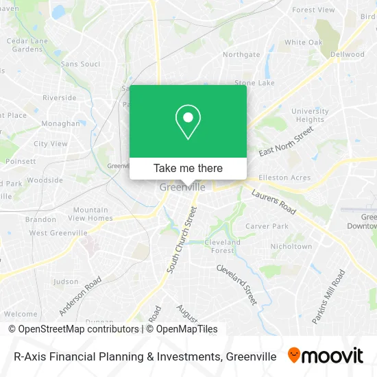 R-Axis Financial Planning & Investments map