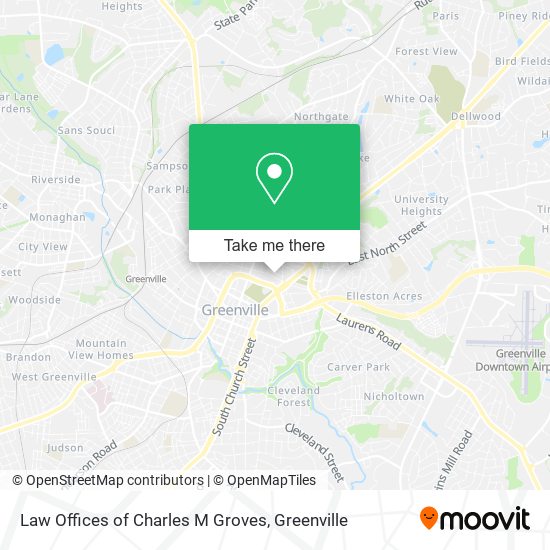 Law Offices of Charles M Groves map