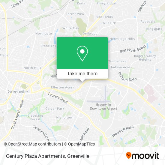 Century Plaza Apartments map