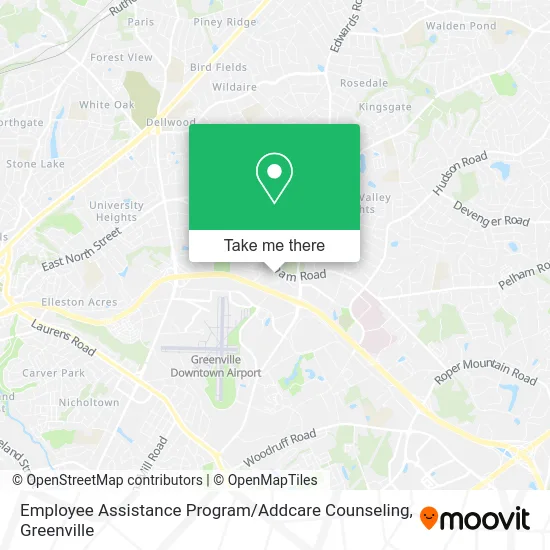 Employee Assistance Program / Addcare Counseling map