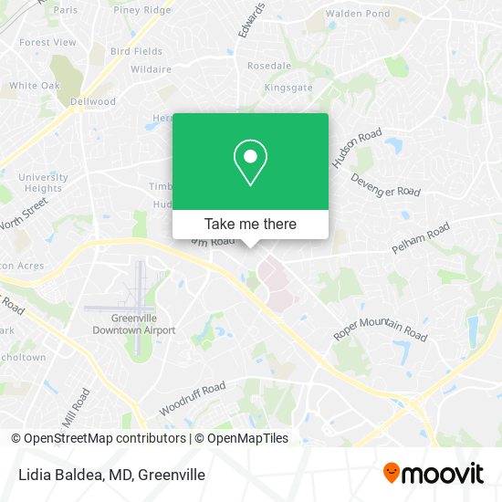 Mapa de Lidia Baldea, MD