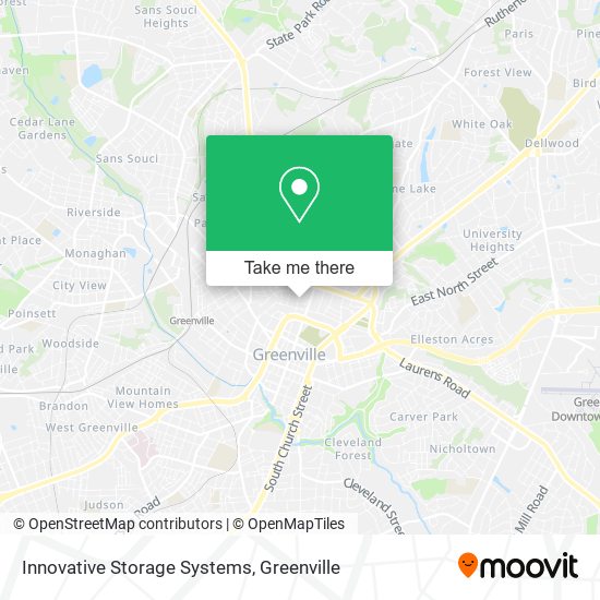 Innovative Storage Systems map