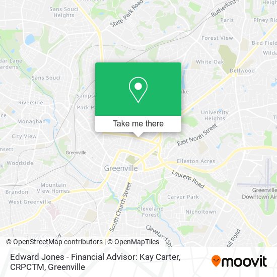 Mapa de Edward Jones - Financial Advisor: Kay Carter, CRPCTM