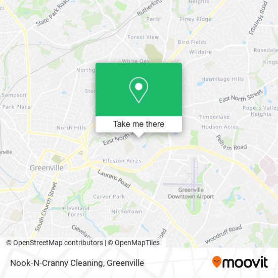 Nook-N-Cranny Cleaning map