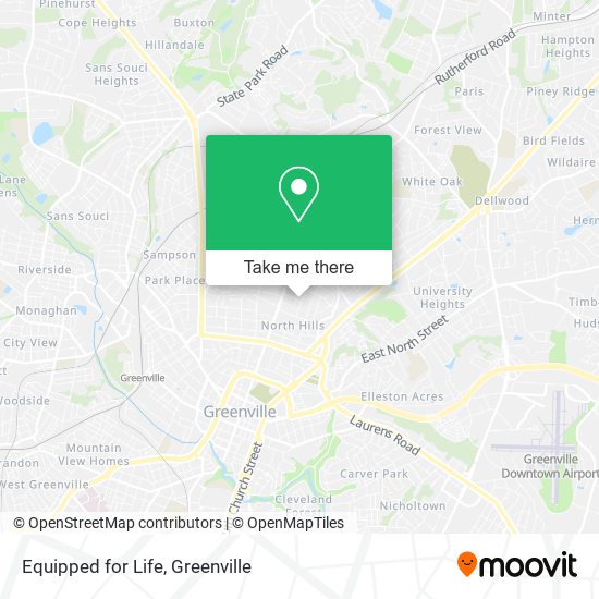 Equipped for Life map