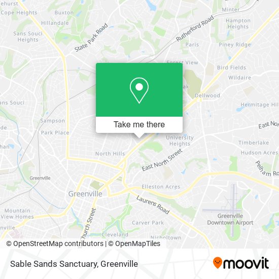 Sable Sands Sanctuary map