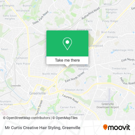 Mr Curtis Creative Hair Styling map