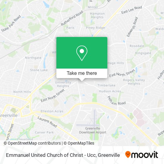 Mapa de Emmanuel United Church of Christ - Ucc