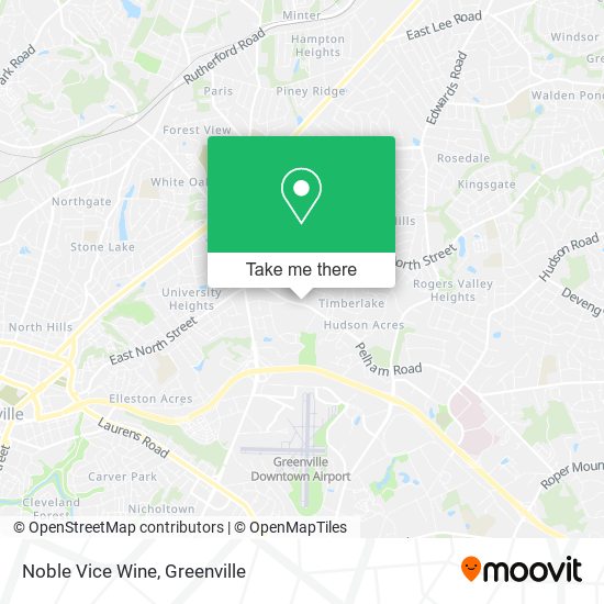 Noble Vice Wine map