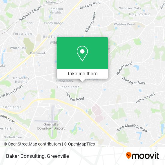 Baker Consulting map