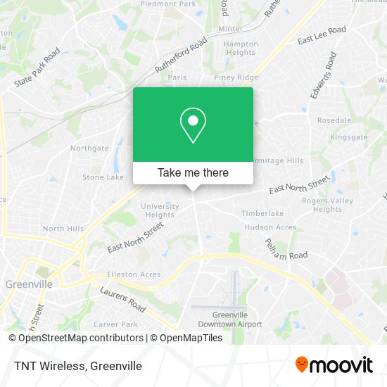 TNT Wireless map