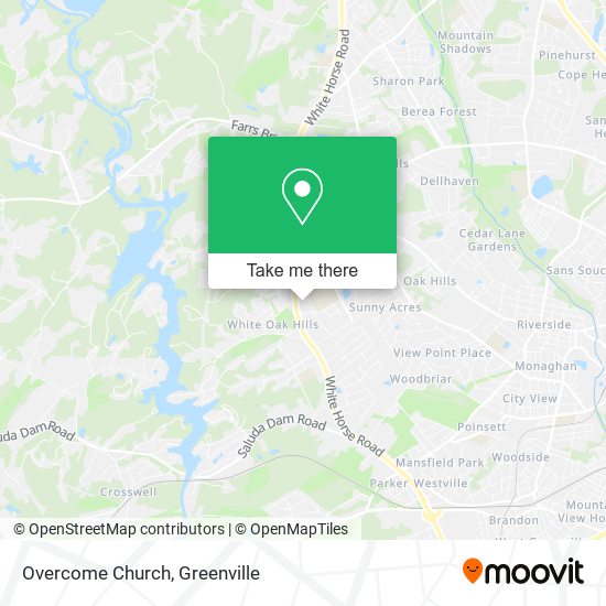 Mapa de Overcome Church