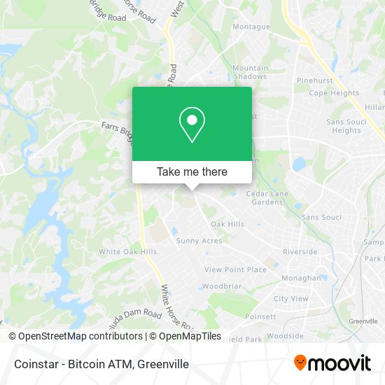 Coinstar - Bitcoin ATM map